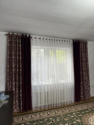 жууркан сатылат: Комплект штор для гостиной/спальни. Состав: - Плотные портьеры — 4