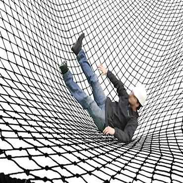 Другие строительные материалы: Защитно-улавливающие сетка толшина нит 3 мм,ячейка 30мм х 30мм — 6