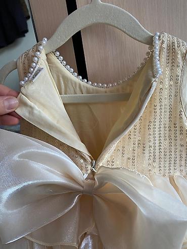 Платья: Детское платье, цвет - Бежевый — 12