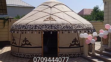 Аренда юрты - Традиционная разборная юрта с деревянными резными at lalafo.kg Аренда юрты - Традиционная разборная юрта с деревянными резными