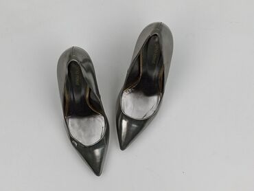 biale buty do czarnych rajstop: Gino Rossi, Flat shoes for women, size 37