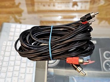 Kablovi i adapteri za kamere: Interconnect RCA Činč Kabl 5 metara RCA audio kabl – 2x RCA na 2x RCA — 8