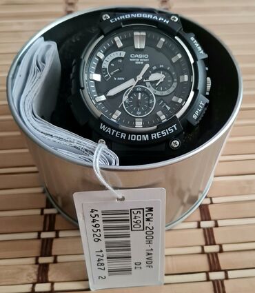 qizil tek qas uzukler ve qiymetleri: Yeni, Qol saatı, Casio, rəng - Qara