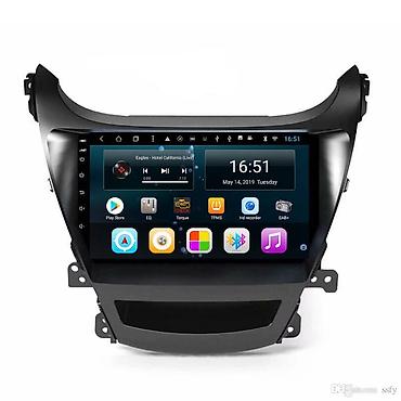 2015 elantra: Hyundai elantra 2014-2017 android monitor 🚙🚒 ünvana və bölgələrə — 1