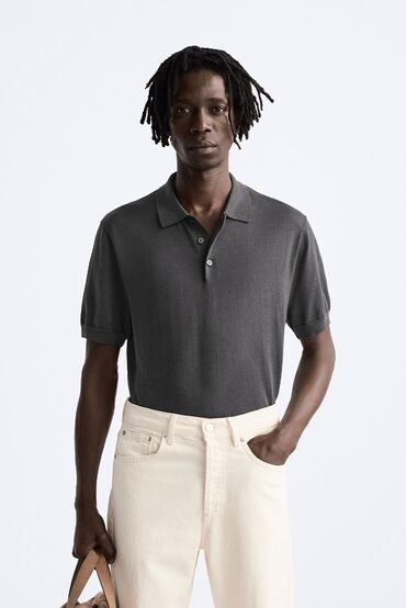 Polo köynəklər: Polo köynək, Zara, XL (EU 42), rəng - Qara
