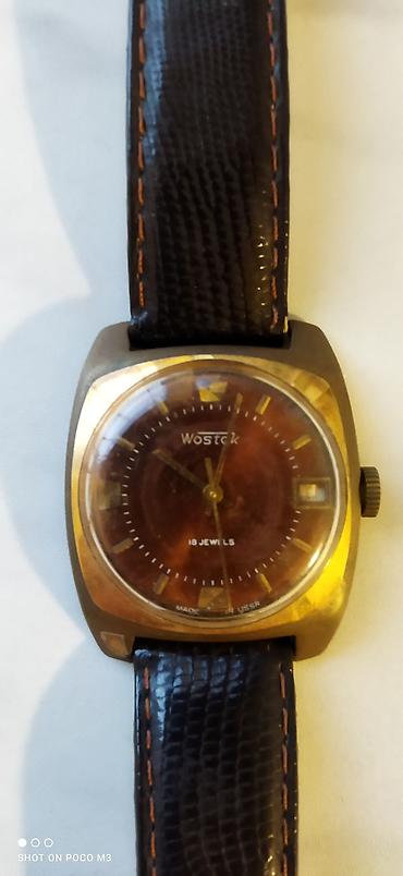 Vostok (Wostok) mexaniki qol saatı İstehsal: SSRİ dövrü (Made in USSR)