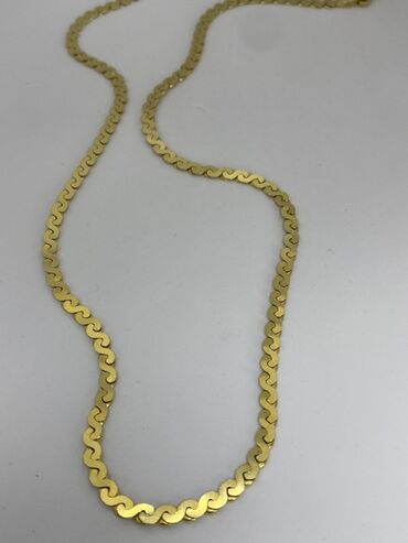 Цепочки: Цепь для бензопилы, Змейка, Проба 585, Унисекс, Новый — 6