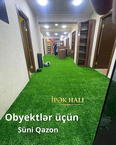 süni qazon qiyməti: 🌿 Hər fəsildə yaşıl görünən məkanlar üçün ideal seçim! Süni — 1