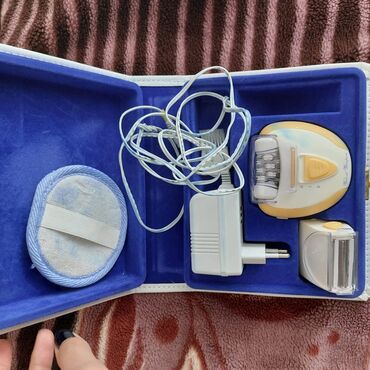 spa qulluq: Epilyator, Bədən üçün, İşlənmiş, Ünvandan götürmə