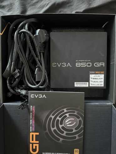 источник питания: Блок питания, Б/у, EVGA, 850 Вт, Gold, 850 Вт