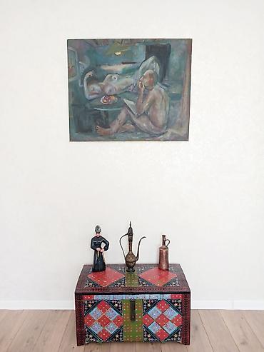 quran sekilleri: Rəsm əsəri – orijinal yağlı boya tablo - Texnika: kətan üzərində — 2