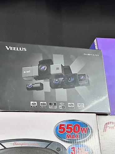 Видео каттагычтар: Автомобильный видеорегистратор VEELUS Dash Cam X13 с тремя камерами — 1