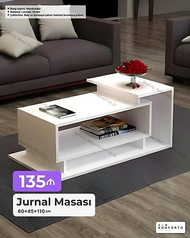 Ev və bağ: Düz masa, Açılmayan, Təkərsiz, Sadə laminat, Zəmanətsiz, Pulsuz quraşdırılma — 1