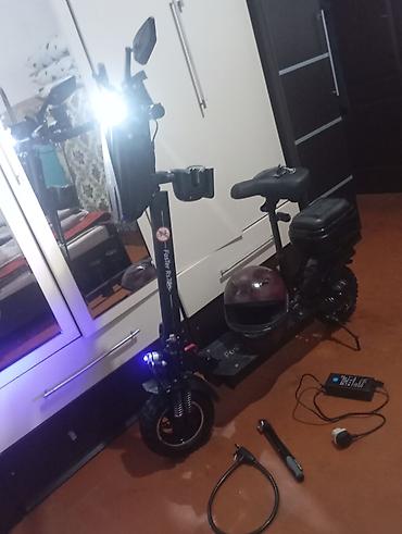 Elektrikli samokatlar: Elektrik skuter – FaSTer RS7 - Güclü elektrikli skuter, iri təkərlər — 21