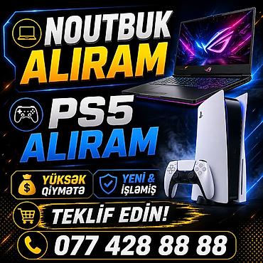 noutbuk alıram: Yüksək qiymətə noutbuk və ps5 alıram təklif edin — 1