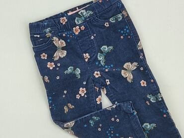 gipara legginsy: Spodnie jeansowe, 9-12 m, stan - Dobry