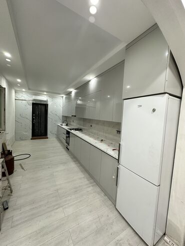 Кухонные гарнитуры: Кухонный гарнитур, Новый, цвет - Серый, МДФ, Бесплатная доставка — 2