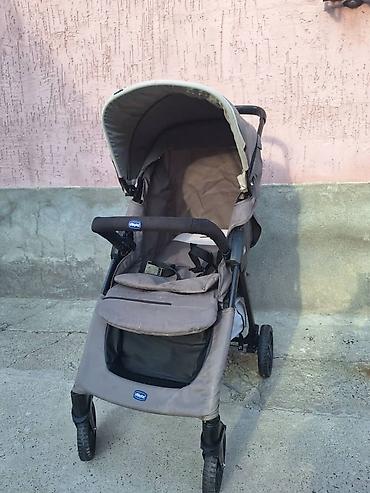 baby brezza: Коляска, Chicco, цвет - Коричневый, Б/у, Самовывоз, Платная доставка — 1