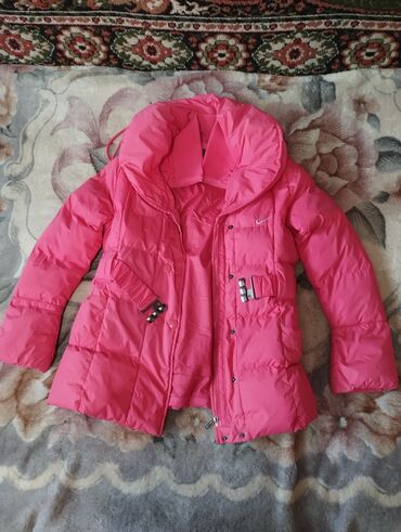 женские зимние куртки на синтепоне: Пуховик, Короткая модель, С поясом, XL (EU 42)