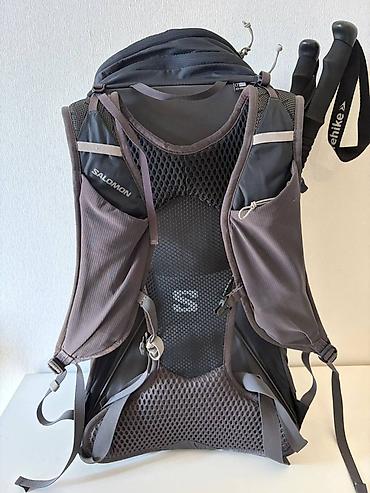 gore tex: Рюкзак Salomon AeroTrek 20 - Объем: 20 л, вентилируемая сетчатая — 3