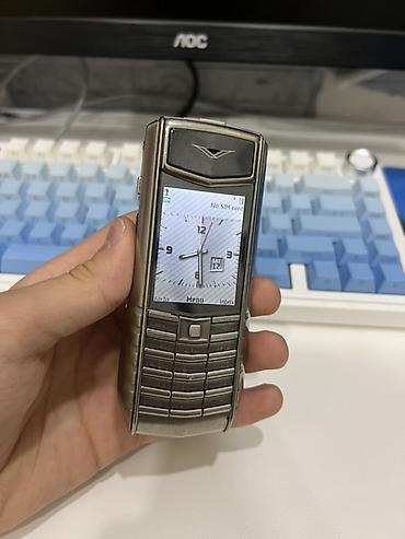 vertu ascent ti: Vertu rəng - Gümüşü, Düyməli — 2