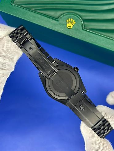 Личные вещи: Новый, Наручные часы, Rolex, цвет - Черный — 6