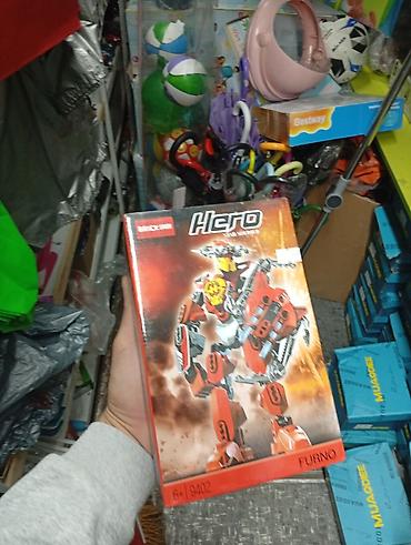 Конструктор BRICK NiN «Hero – Furno» (модель 9402) - Тематика: боевой at lalafo.kg Конструктор BRICK NiN «Hero – Furno» (модель 9402) - Тематика: боевой