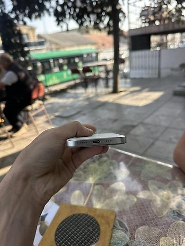 iphone gence: IPhone 15 Pro Max, 128 GB, Gümüşü, Face ID — 6