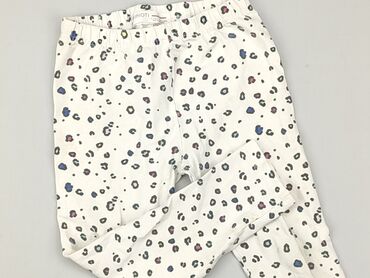 legginsy prążkowane khaki: Leggings for kids, 8 years, 128, condition - Fair