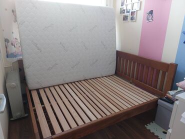 Kreveti: Prodajem francuski lezaj od 100% drveta hrasta (350€) sa dusekom (70€) — 9