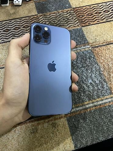 ip 17 pro max: IPhone 12 Pro, 256 GB, Göy, Simsiz şarj — 1