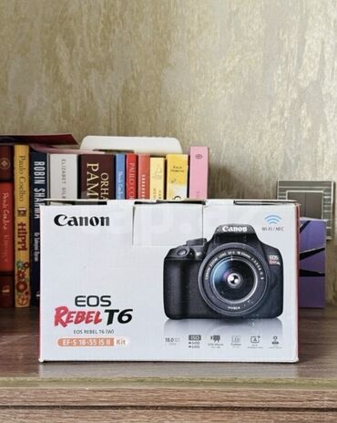ucuz tel: Canon EOS Rebel T6 (EOS 1300D) fotoaparat dəsti Komplekt: - EOS Rebel