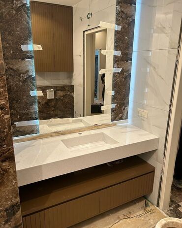 Moydadırlar: Hamam mebeli və lavabo dəstləri - Müasir dizayn: mərmər teksturalı -da lalafo.az — 78 Moydadırlar: Hamam mebeli və lavabo dəstləri - Müasir dizayn: mərmər teksturalı — 78