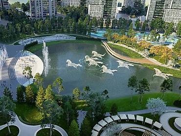 royal center: 2 комнаты, 62 м², Ипподром Элитка, 13 этаж, ПСО (под самоотделку) — 2
