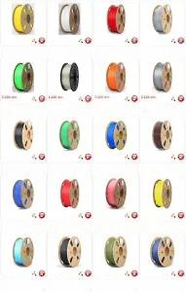 Ostali kompjuterski delovi: PLA filament za 3D štampače – 1,75 mm, kotur 1 kg - Materijal: PLA — 17