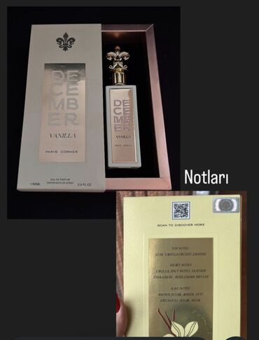fondomix инструкция по применению: Paris Corner December Vanilla Eau de Parfum – 85 ml - Qoxu ailəsi