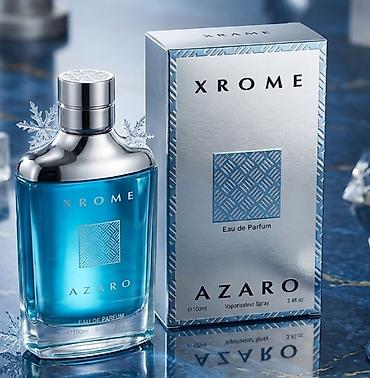 chrome azzaro: Xrome Azzaro parfum 100ml dubay klass baqli qutuda — 1