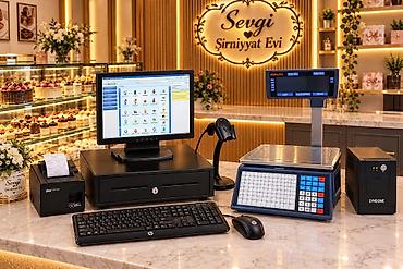 3d print: POS/kassa sistemi – şirniyyat evi, kafe, market və pərakəndə satış — 1