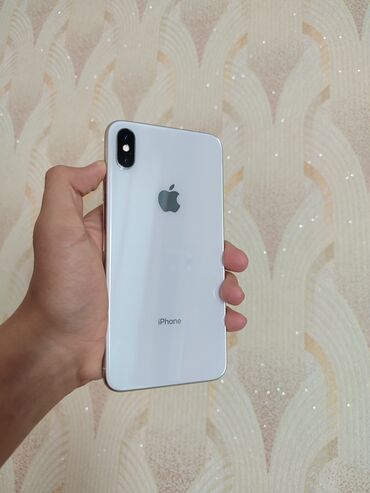 iphone xs max price in bishkek: IPhone Xs Max, 64 ГБ, Белый, Чехол, 79 %