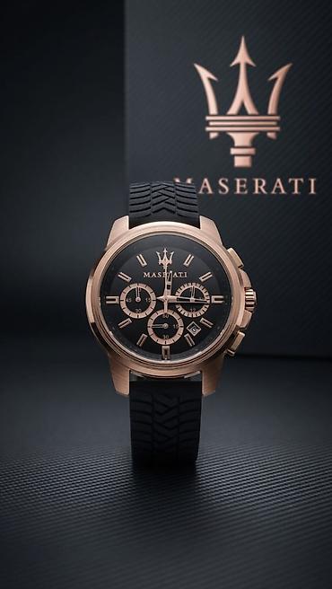 Maserati: Maserati saat. silikon kəmər. aktiv xronoqraf.batareya lalafo.az -da — 8 Maserati: Maserati saat. silikon kəmər. aktiv xronoqraf.batareya — 8