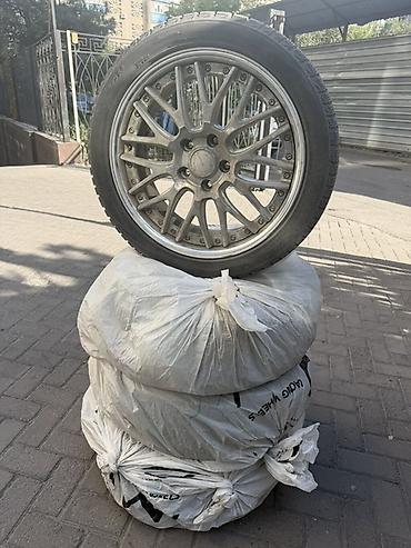 Колеса в сборе 225 / 45 / R 18, Зима, Б/у, Комплект, Легковые, Литые, отверстий - 5 at lalafo.kg Колеса в сборе 225 / 45 / R 18, Зима, Б/у, Комплект, Легковые, Литые, отверстий - 5