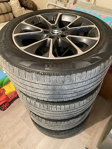 м3 g80: Колеса в сборе 255 / 50 / R 19, Лето, Б/у, Комплект, Легковые, Литые, отверстий - 5 — 1