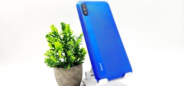 хиаоми 14: Xiaomi, Redmi 9A, Б/у, 64 ГБ, цвет - Синий, 2 SIM