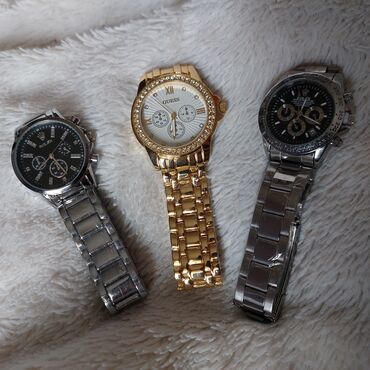 ženski kompleti za svečane prilike: Guess i Rolex satovi.

Hirurški čelik, novi
Cena: 1800 dinara komad