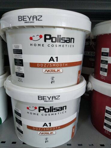 Digər tikinti materialları: Akril Boya rəng - Ağ