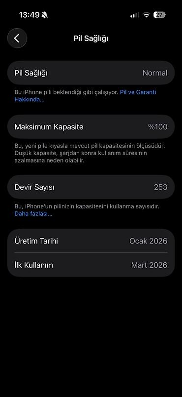 ikinci el tablet satış: IPhone 15, Ağ — 4