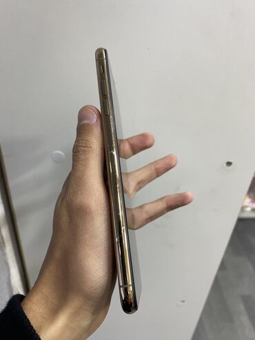 Apple iPhone: IPhone Xs Max, 256 GB, Qızılı, Zəmanət, Simsiz şarj, Sənədlərlə — 8