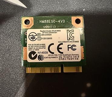 hp model rtl8821ce: Öz noutbukumdan çıxartmışam. İşlək vəziyyətdədir və heç bir problemi — 2