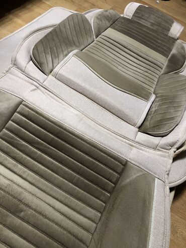 Чехлы и накидки на сиденья: Чехлы Тканевые, цвет - Бежевый, Новый, Самовывоз, Бесплатная доставка, Платная доставка — 4