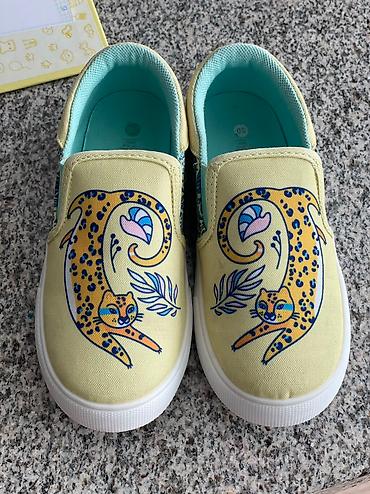 Детская обувь: Детские слипоны р.30-31 фирмы “Какаду” Стелька ~19,7см. Обули только 1 — 6